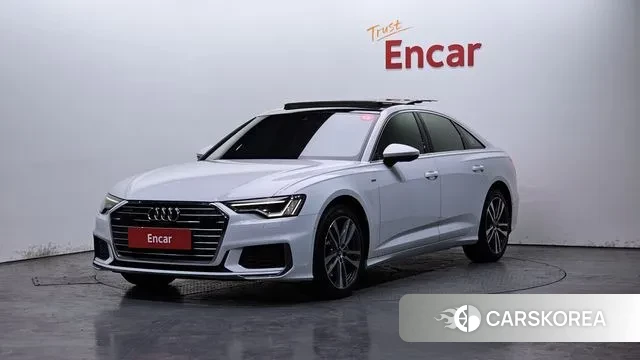 Audi A6 (C8) 2020 Белый из Кореи