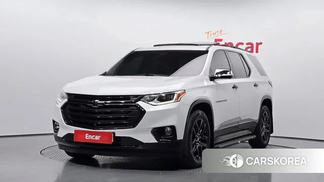 Chevrolet (GM Daewoo) Traverse 2021 Белый из Кореи