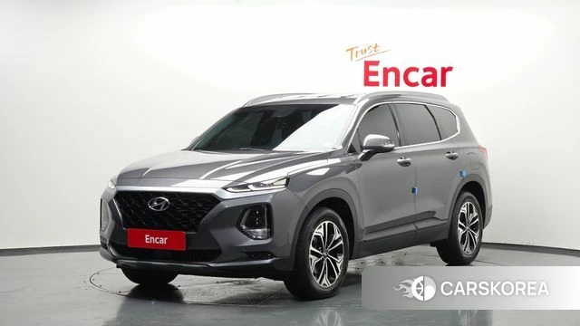 Hyundai Santa Fe TM 2018 Серый из Кореи