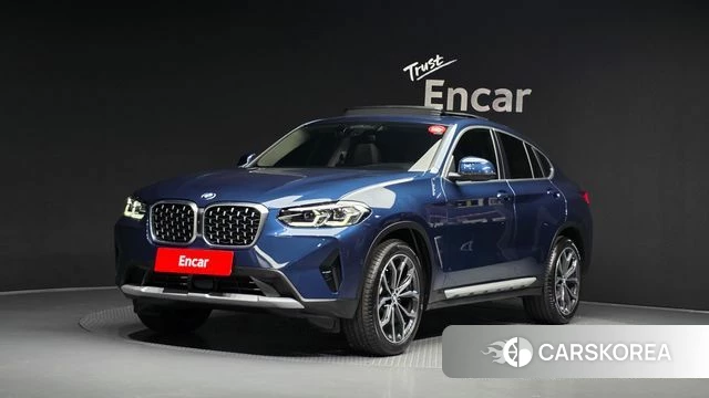 BMW X4 (G02) 2025 Синий из Кореи