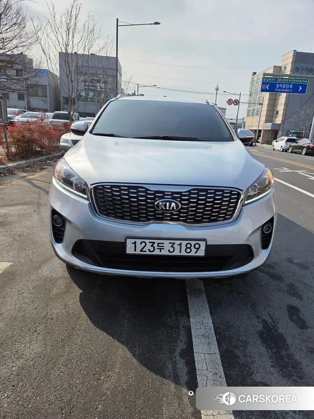 Kia The New Sorento 2018 Серебряный из Кореи