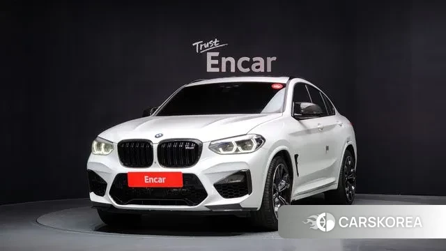 BMW X4M (G02) 2021 Белый из Кореи