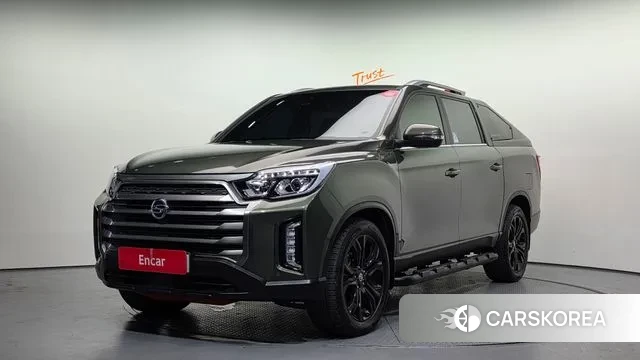 Ssangyong The New Rexton Sport 2022 Зеленый из Кореи