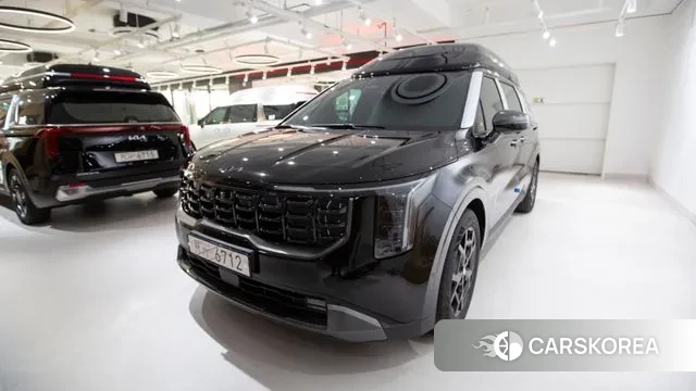 Kia The New Carnival 4th Generation 2025 Черный из Кореи