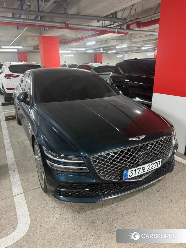 Genesis G80 (RG3) 2020 Синий из Кореи