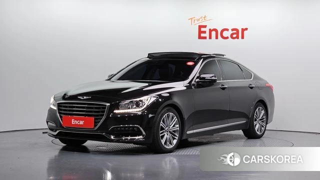 Genesis G80 2018 Черный из Кореи