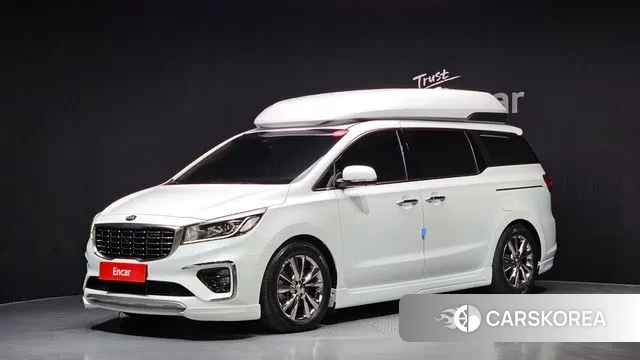 Kia The New Carnival 2018 Белый из Кореи