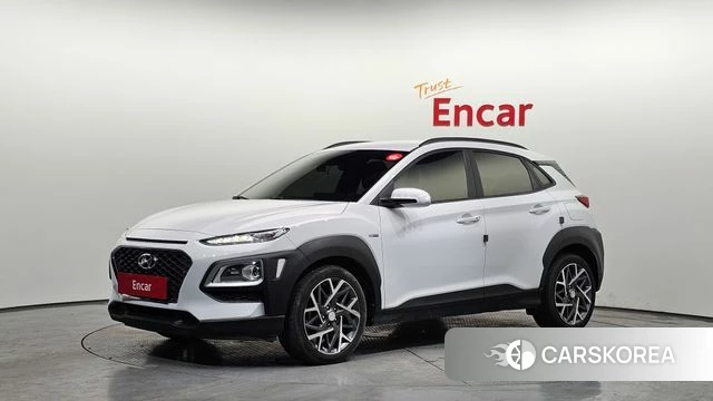 Hyundai Kona Hybrid 2019 Белый из Кореи