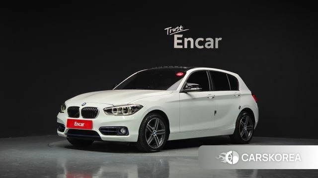 BMW 1 Series (F20) 2018 Белый из Кореи