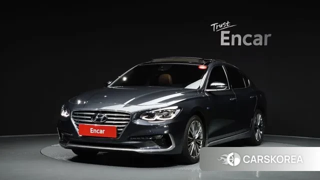 Hyundai Grandeur IG Hybrid 2018 Серый из Кореи
