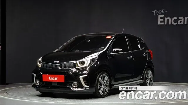 Kia All New Morning (JA) 2019 Черный из Кореи