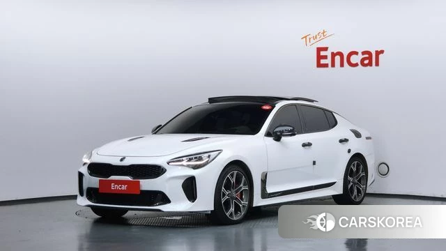 Kia Stinger 2018 Белый из Кореи
