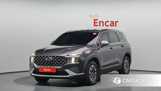 Hyundai The New Santa Fe 2022 Серый из Кореи