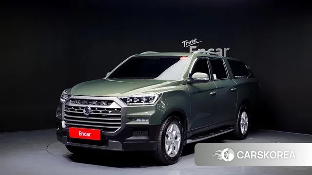 Ssangyong The New Rexton Sports Cannes 2025 Светло-зеленый из Кореи