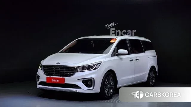 Kia The New Carnival 2018 Белый из Кореи