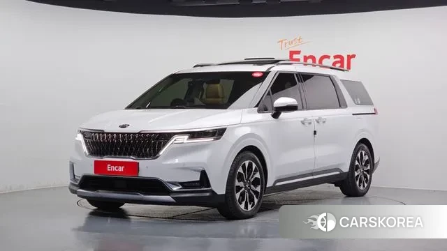 Kia Carnival 4th generation 2020 Белый из Кореи