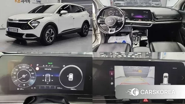 Kia Sportage 5th Generation 2022 Белый из Кореи