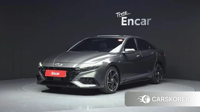 Hyundai Avante (CN7) 2023 Серый из Кореи