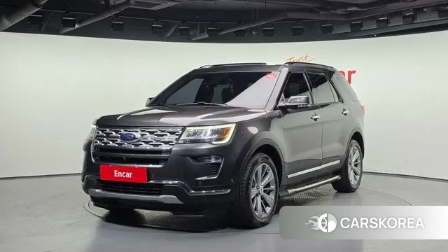 Ford Explorer 2018 Серый из Кореи