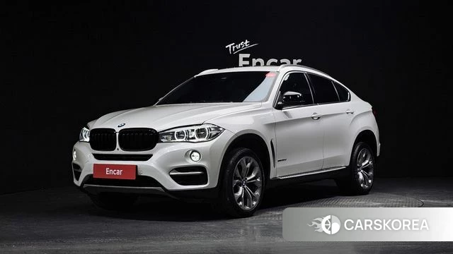 BMW X6 (F16) 2018 Белый из Кореи