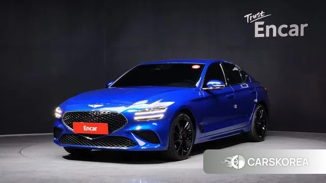 Genesis The New G70 2022 Синий из Кореи