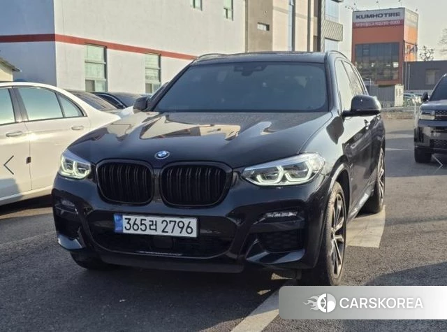 BMW X3 (G01) 2021 Черный из Кореи