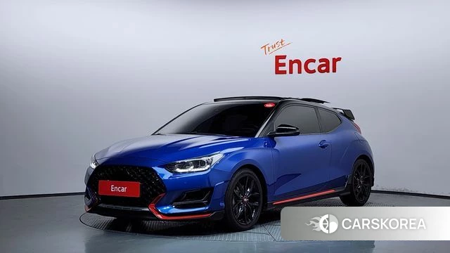 Hyundai Veloster (JS) 2018 Синий из Кореи