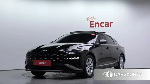 Kia K8 2021 Черный из Кореи