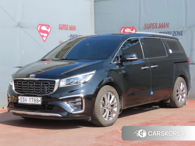 Kia The New Carnival 2019 Черный из Кореи