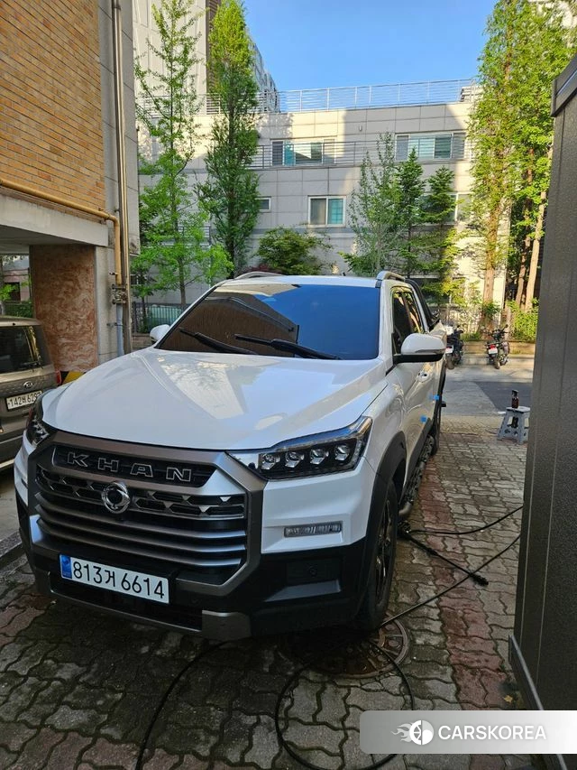 Ssangyong The New Rexton Sports Cannes 2023 Белый из Кореи