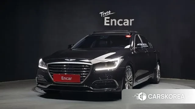 Genesis G80 2018 Черный из Кореи