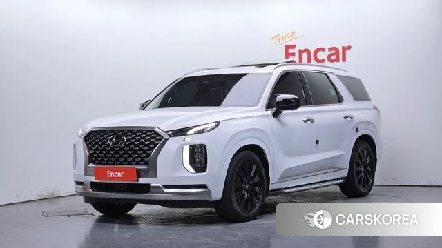 Hyundai Palisade 2021 Белый из Кореи