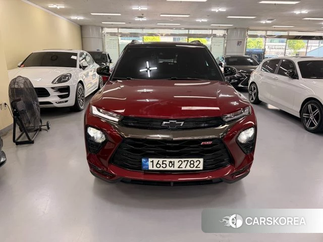 Chevrolet (GM Daewoo) Trailblazer 2021 Красный из Кореи