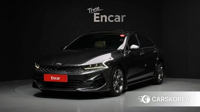 Kia K5 3rd generation 2021 Серый из Кореи