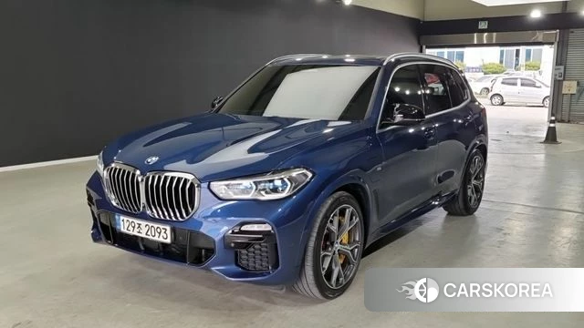 BMW X5 (G05) 2021 Синий из Кореи