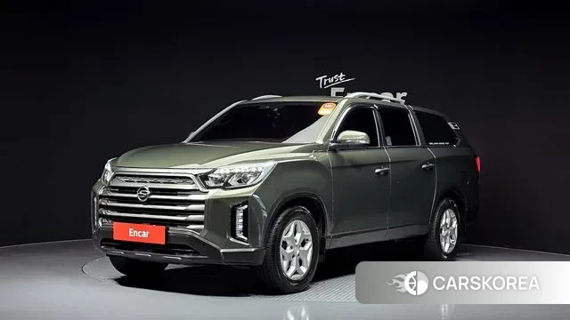 Ssangyong The New Rexton Sport 2021 Зеленый из Кореи