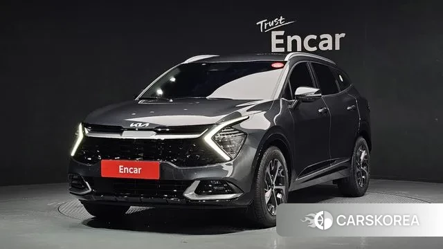 Kia Sportage 5th Generation Hybrid 2021 Серый из Кореи