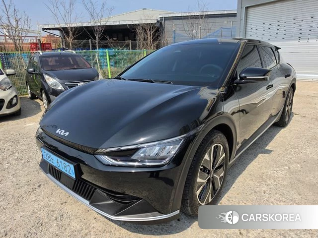 Kia EV6 2022 Черный из Кореи