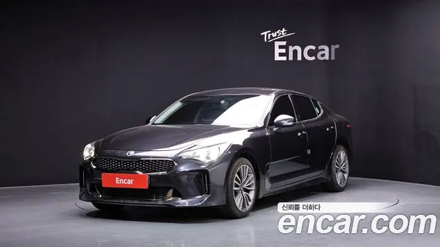 Kia Stinger 2018 Серый из Кореи