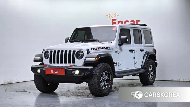 Jeep Wrangler (JL) 2021 Белый из Кореи