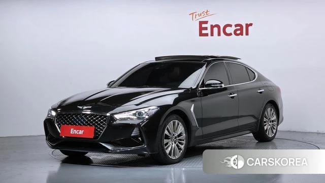 Genesis G70 2018 Черный из Кореи
