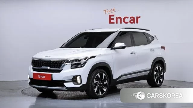 Kia Seltos 2022 Белый из Кореи