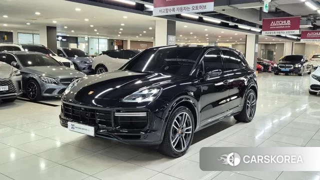 Porsche Cayenne (PO536) 2020 Черный из Кореи