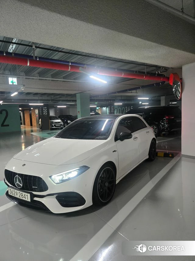 Mercedes-Benz A-Class W177 2023 Белый из Кореи