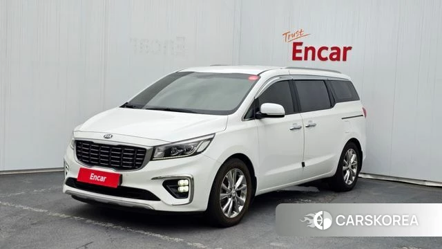 Kia The New Carnival 2019 Белый из Кореи
