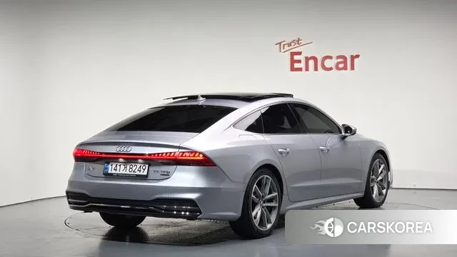Audi A7 (4K) 2020 Серебристо-серый из Кореи