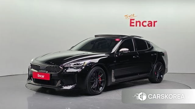 Kia Stinger Meister 2022 Черный из Кореи