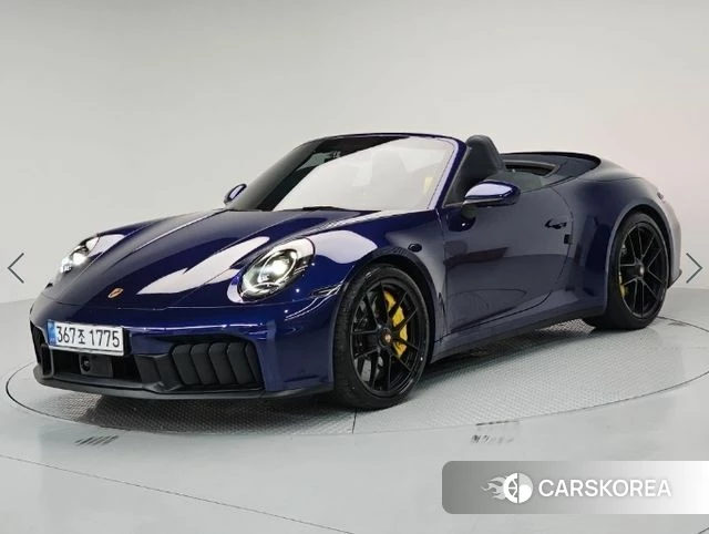 Porsche 911(992) 2025 Синий из Кореи