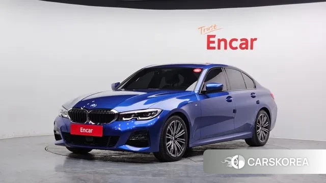 BMW 3 Series (G20) 2022 Синий из Кореи