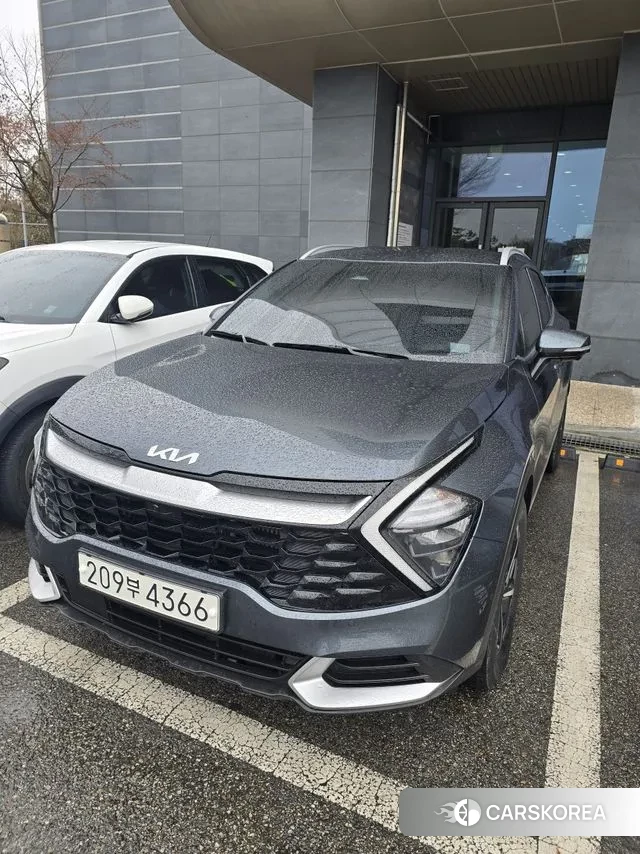 Kia Sportage 5th Generation Hybrid 2022 Серый из Кореи